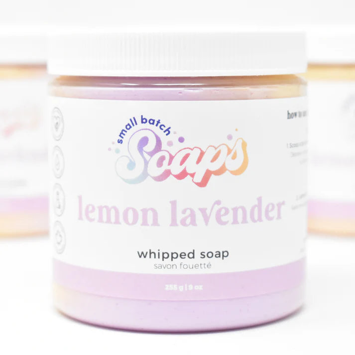 Lemon Lavender Whipped Soap