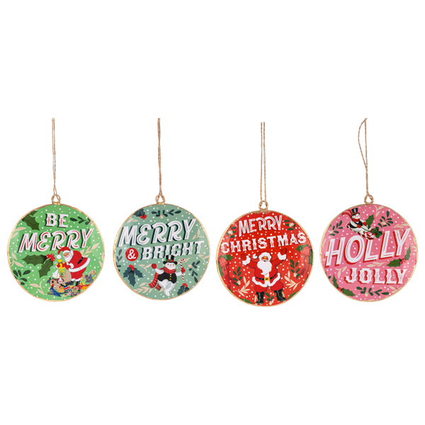 Jolly Message Ornament