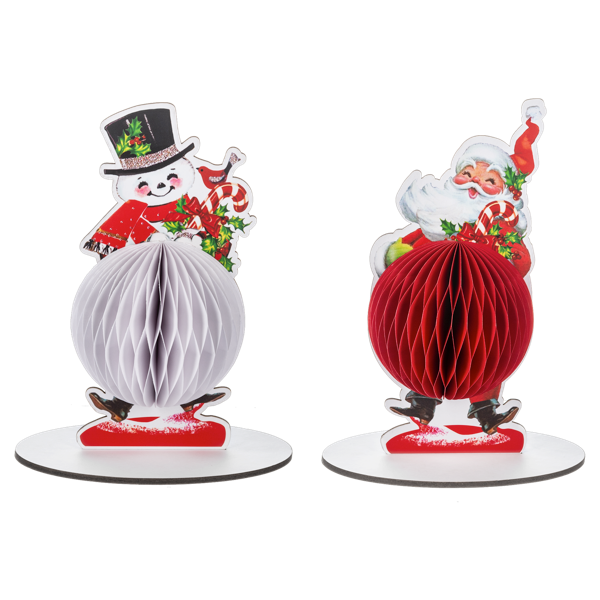 Retro Honeycomb Figurine
