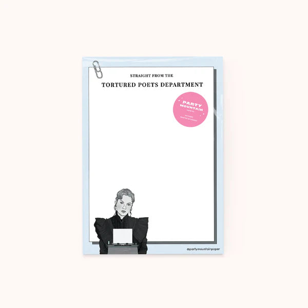Tortured Poets Department Notepad