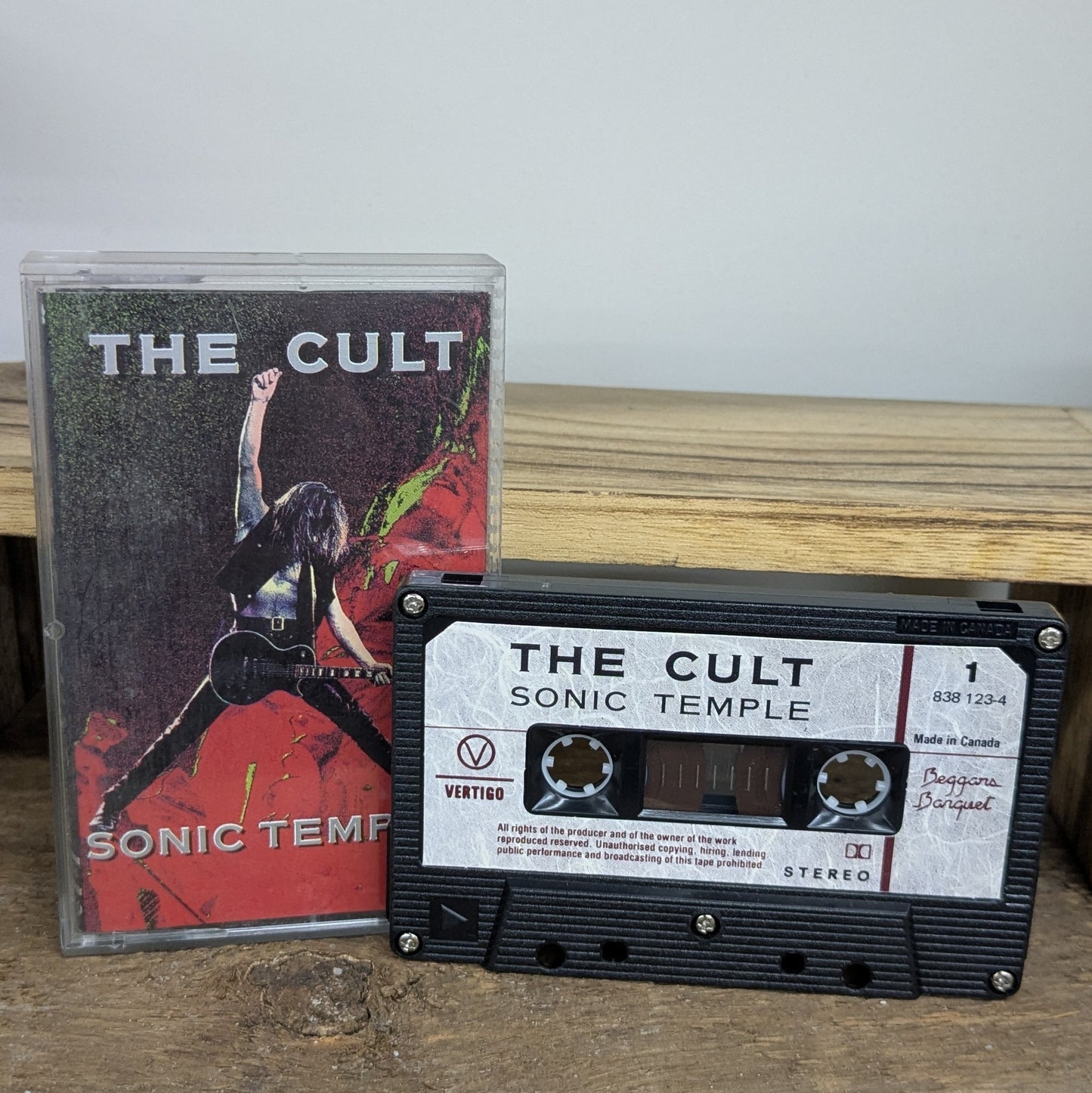 The Cult Sonic Temple Cassette