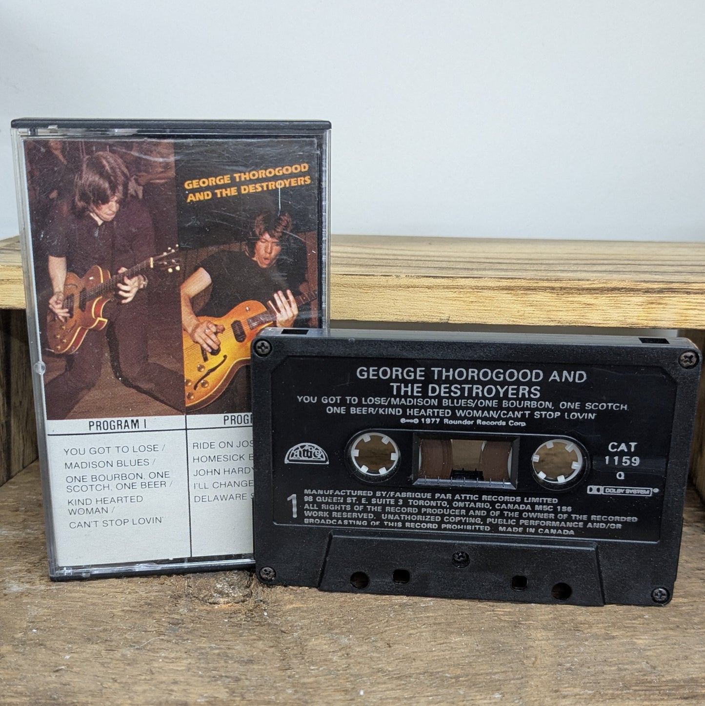 George Thorogood & The Destroyers S/T Cassette