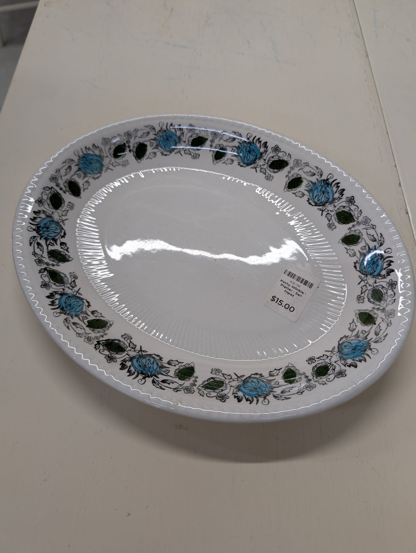 Kathie Winkle serving platter - San Topez
