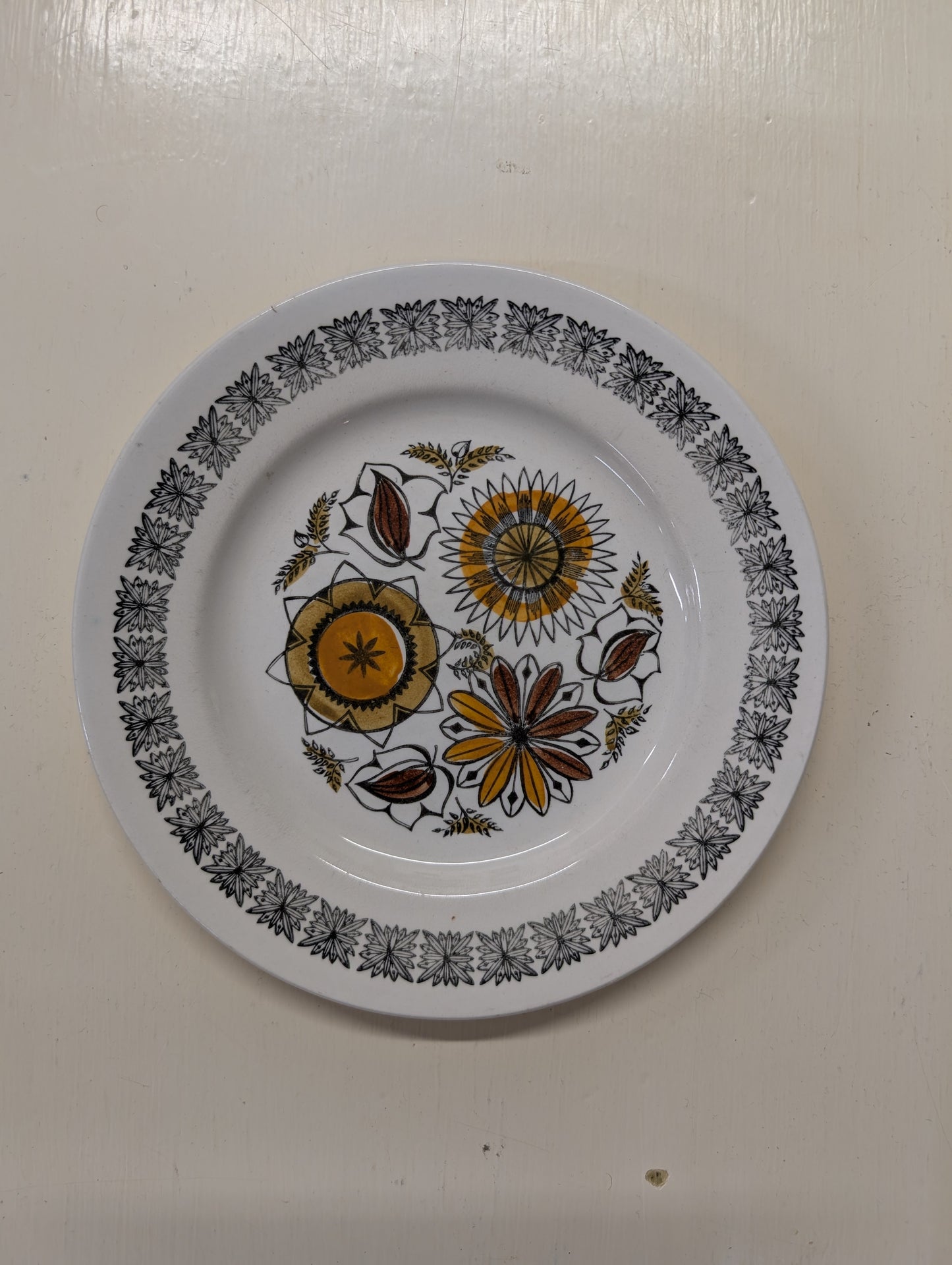 Kathie Winkle Calypso Bread plate