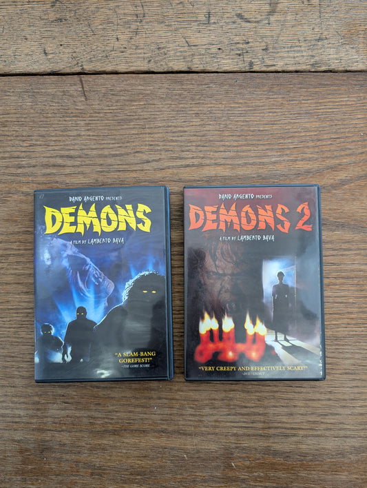 Demons & Demons 2 DVD Set