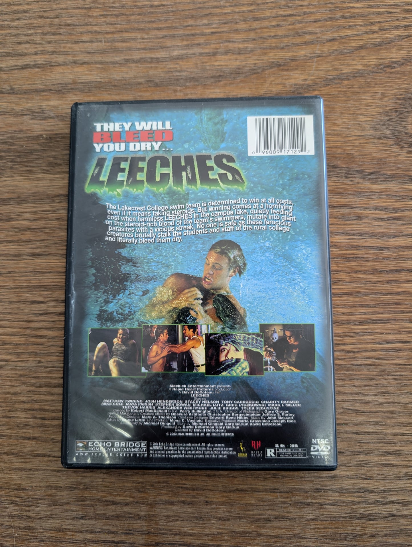 Leeches DVD
