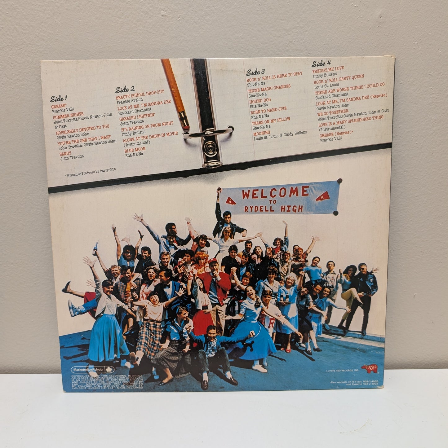 Grease Soundtrack LP