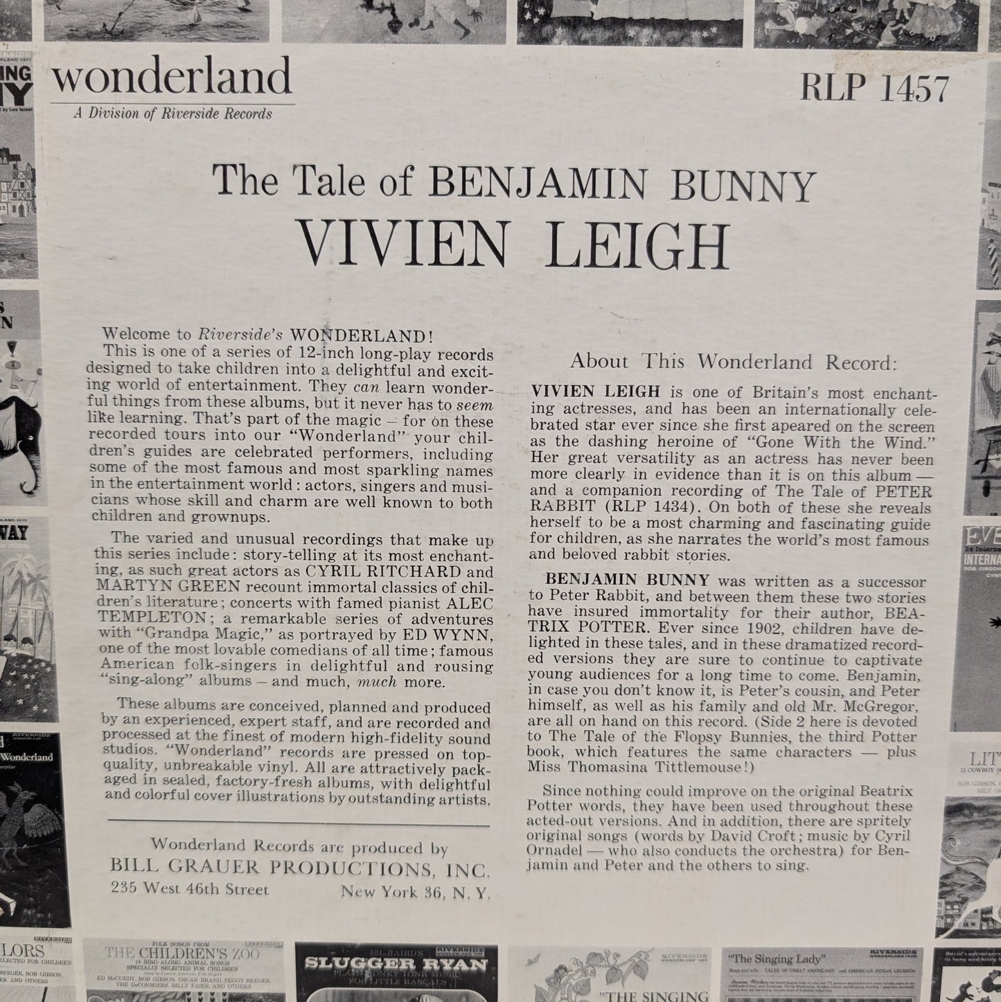 The Tale of Benjamin Bunny LP