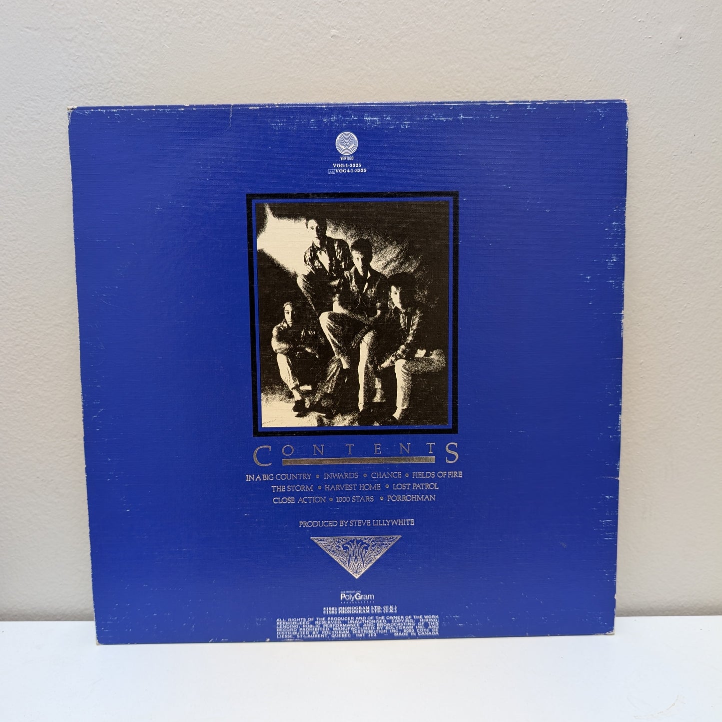Big Country The Crossing LP