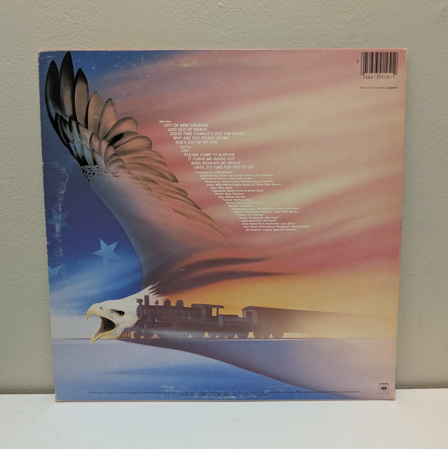Willy Nelson City of New Orleans LP