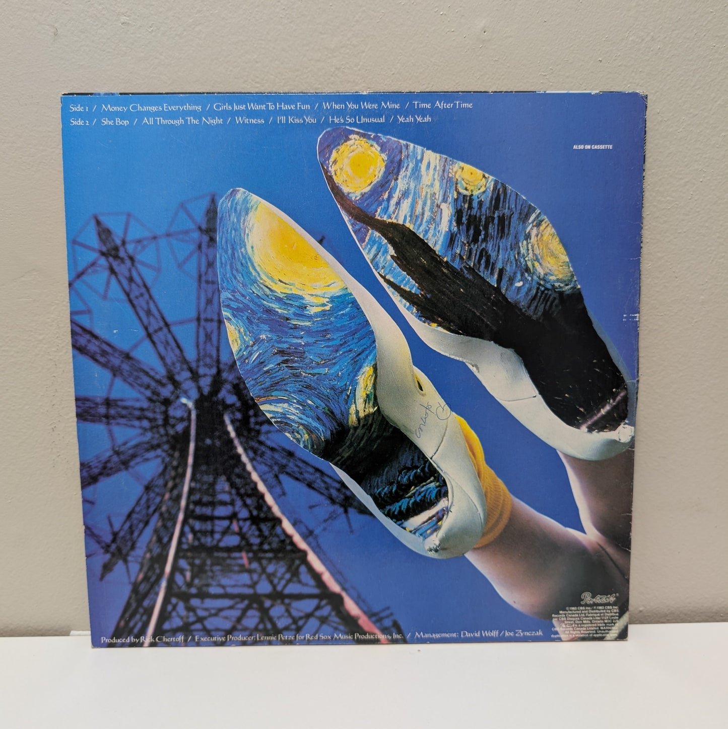 Cyndi Lauper She's So Unusual LP