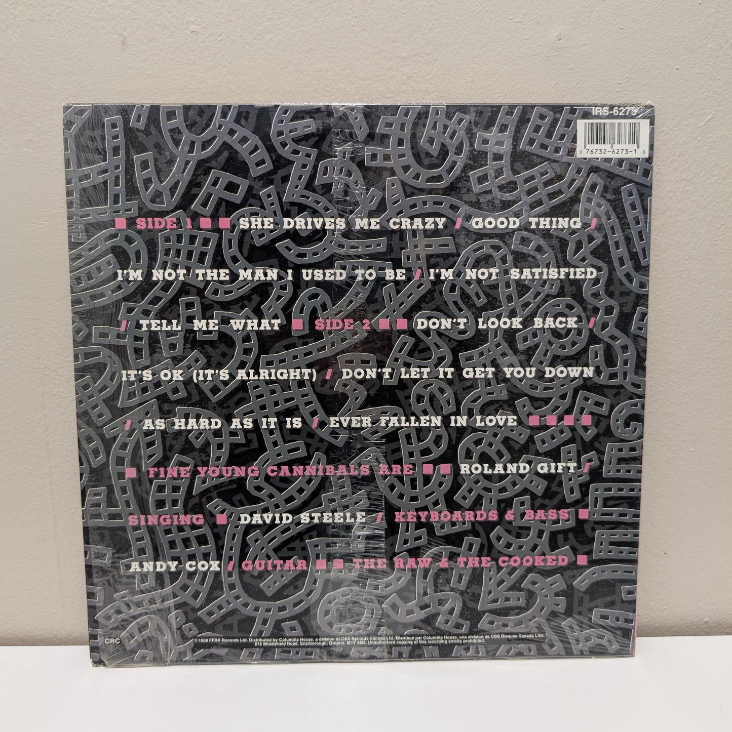 Fine Young Cannibals The Raw & The Cooked LP