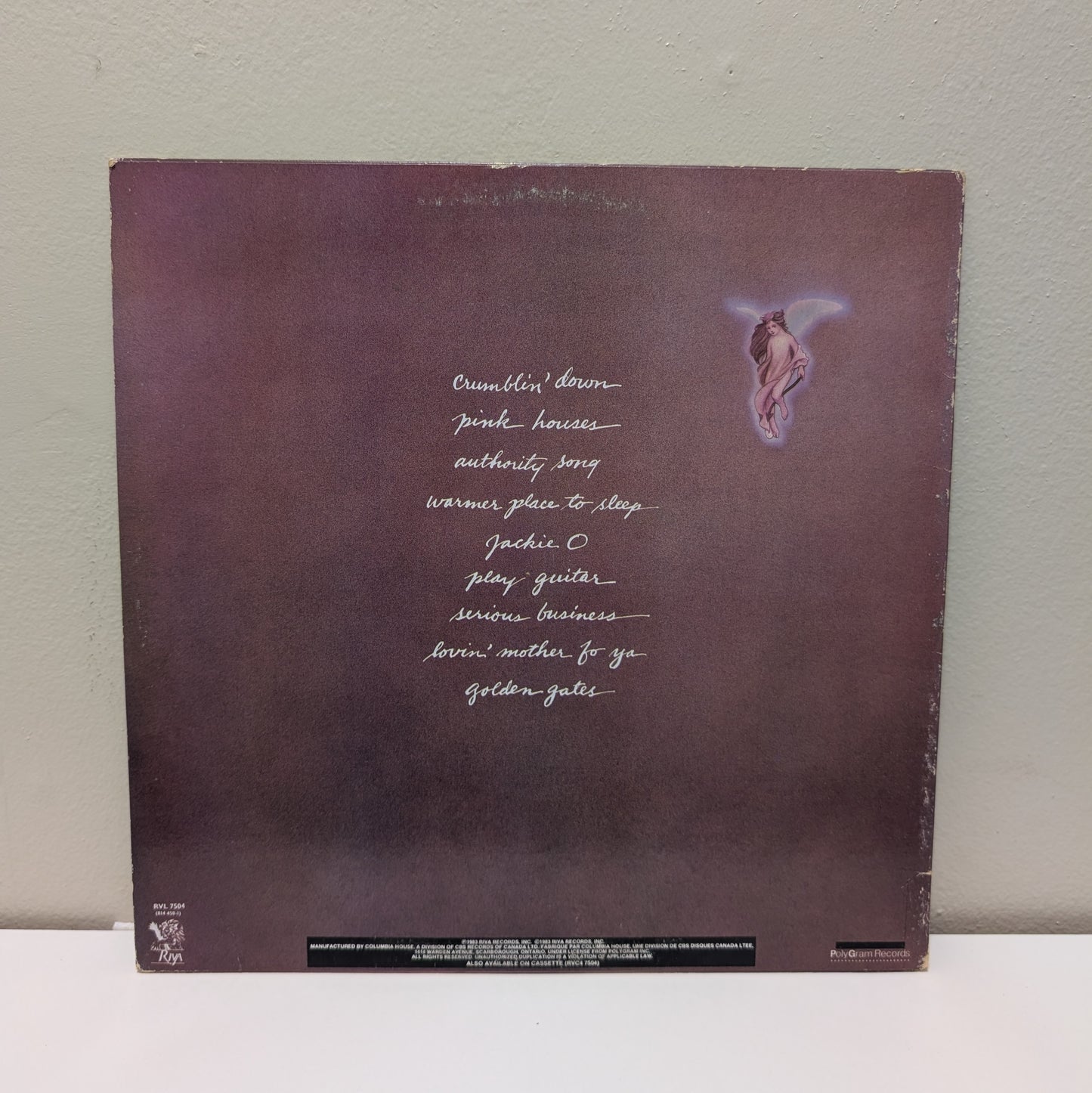 John Cougar Mellencamp Uh-Huh LP