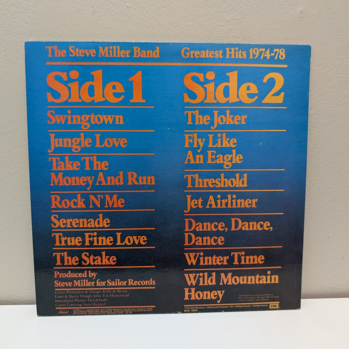 Steve Miller Band Greatest Hits 1974-78 LP