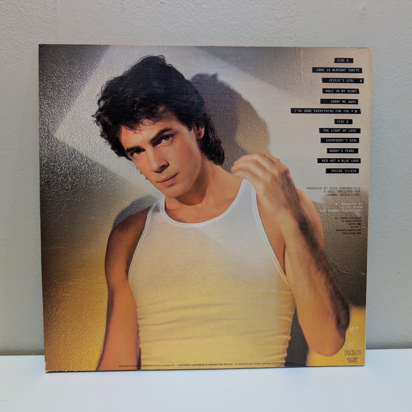 Rick Springfield - Working Class Dog LP