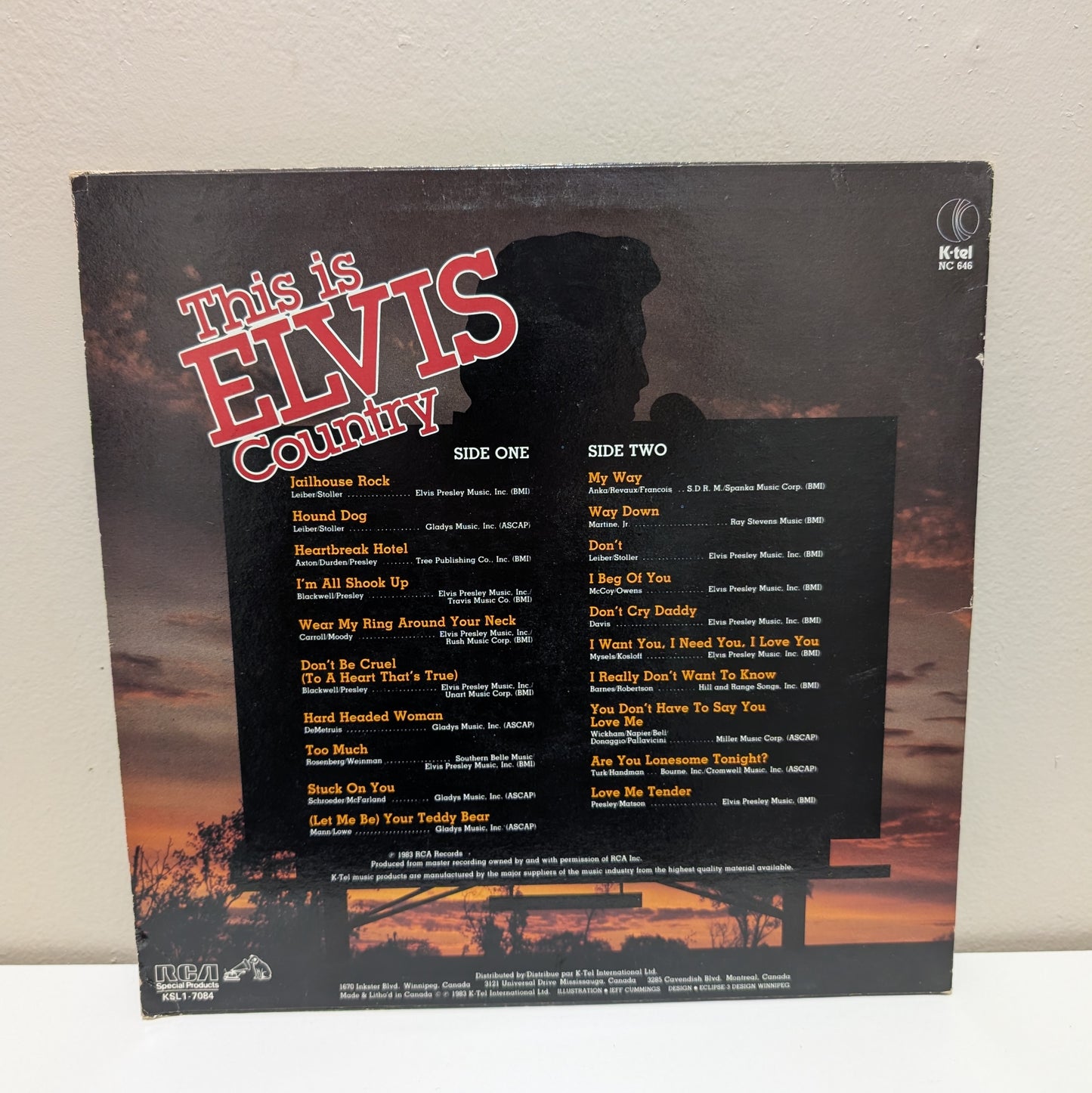 This Is Elvis Country LP