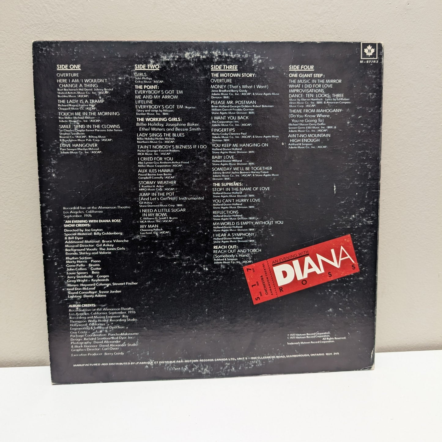 An Evening With Diana Ross 2xLP