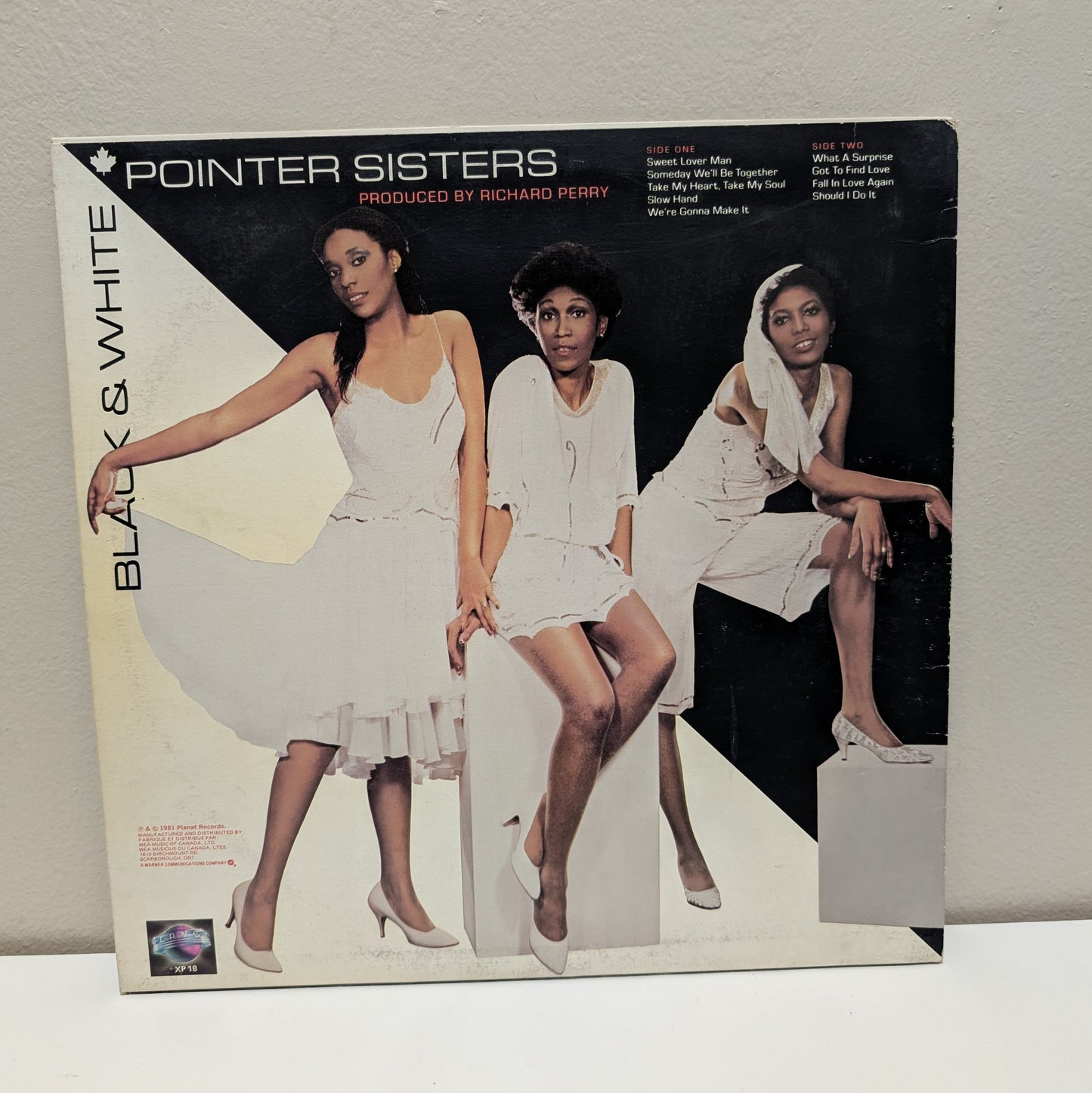 The Pointer Sisters Black & White LP