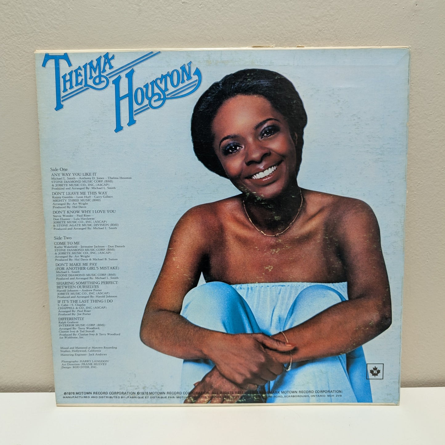 Thelma Houston Any Way You Like It LP