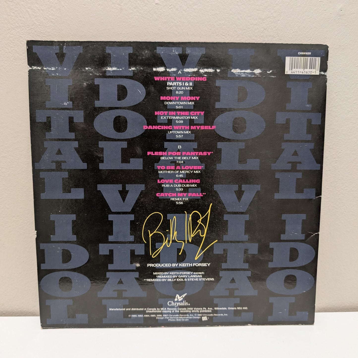 Billy Idol Vital Idol LP