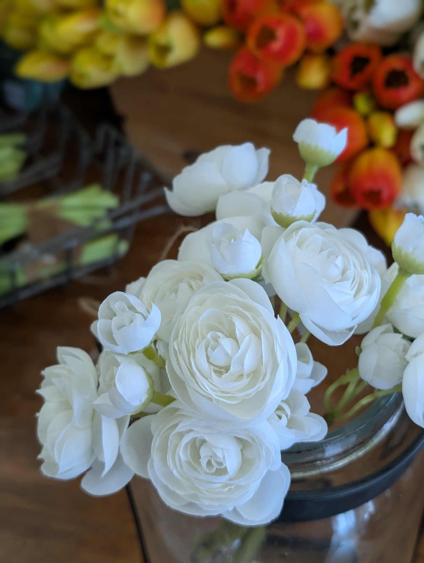 White Ranunculus Bundle