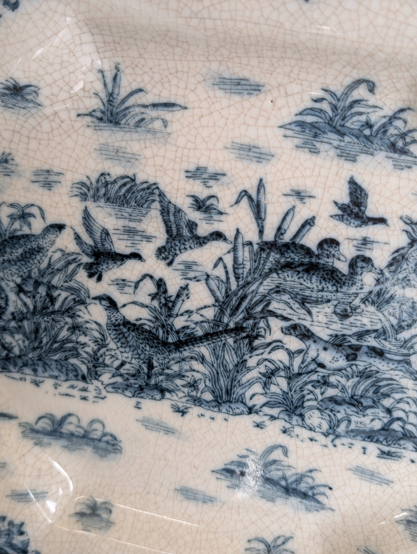 WONG LEE 1895 Chinese Porcelain platter