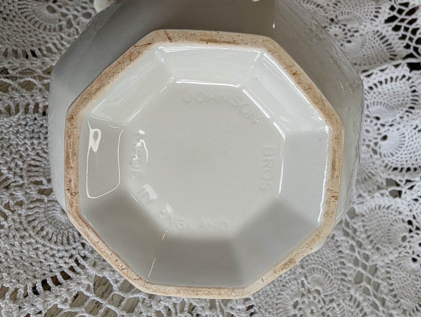 Ironstone Johnston brother teapot