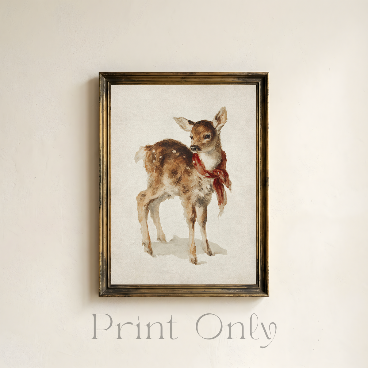 Baby Deer Print