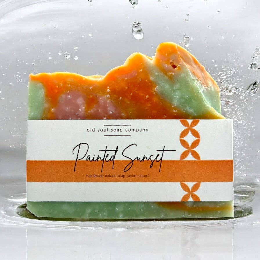 Painted Sunset Soap