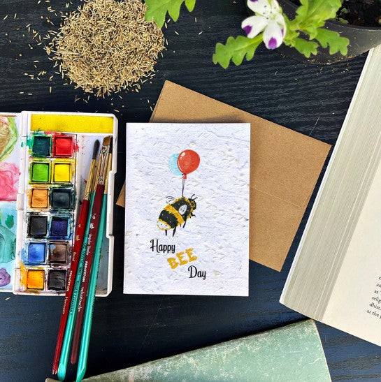 Happy Bee Day | Birthday Card
