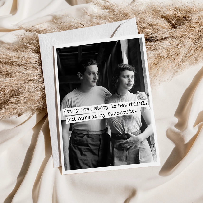 every love story is beautiful... - card