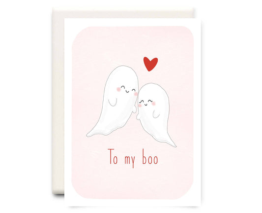 To My Boo Greeting Card