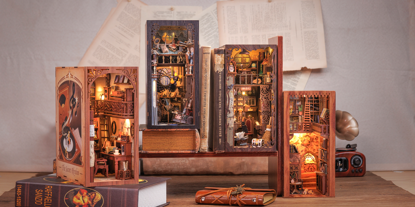 DIY Book Nook Kit: The Secret Rhythm