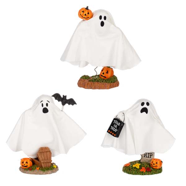 Hey Boo! Wiggle Ghost Figurine
