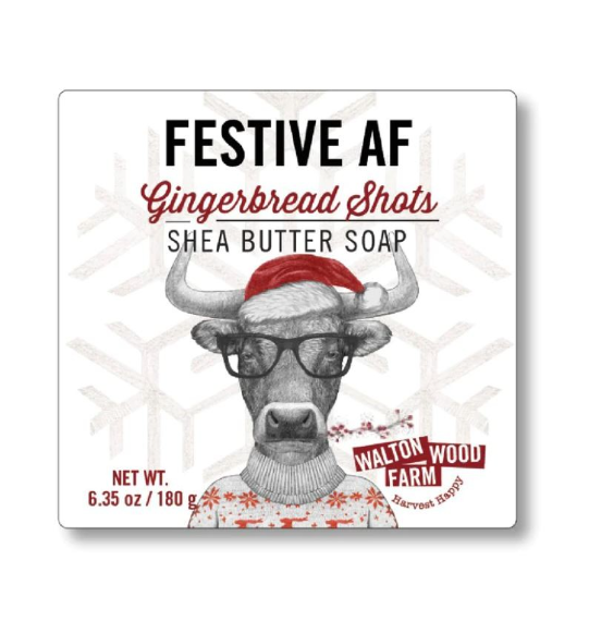 Festive AF Shea Butter Soap Bar