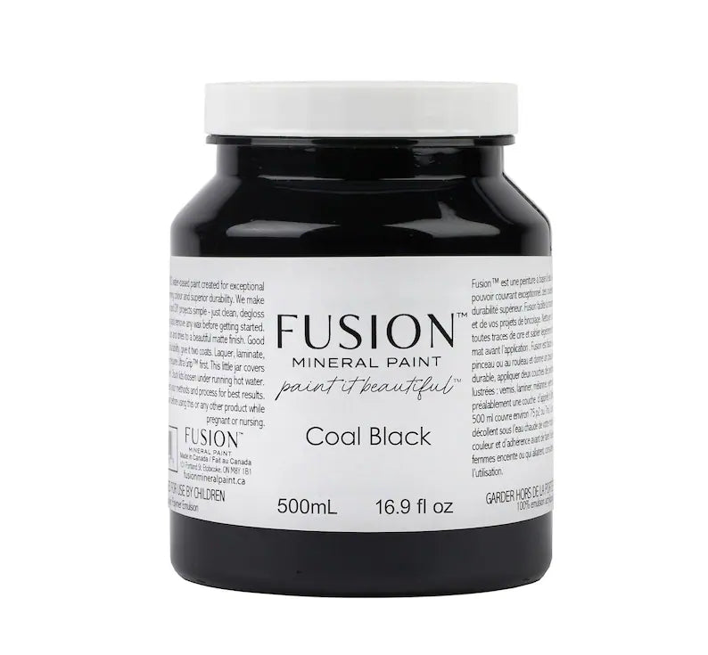 Coal Black Mineral Paint