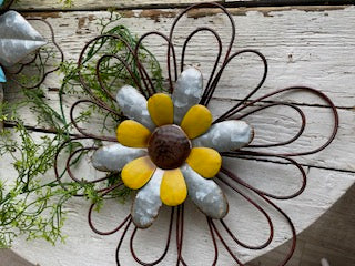 Metal Wall Flowers