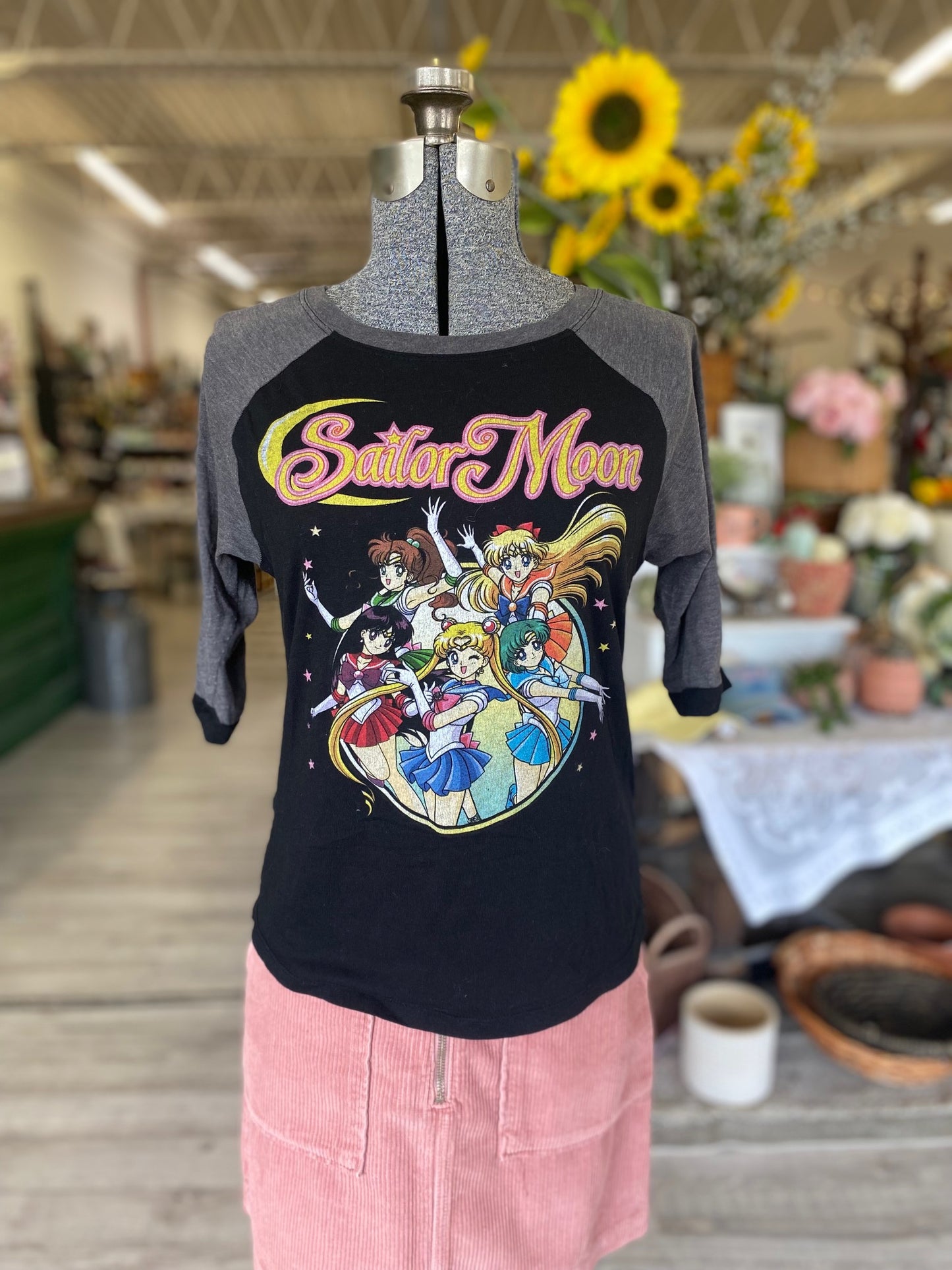 Sailor Moon T-Shirt - 1/4 sleeve