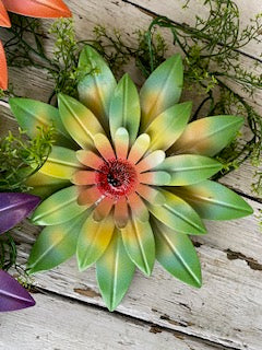 Metal Flower 9"