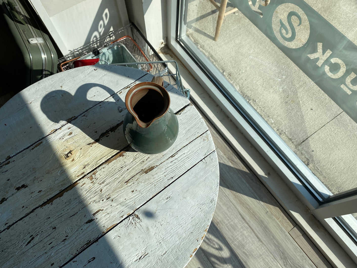 pottery pitcher