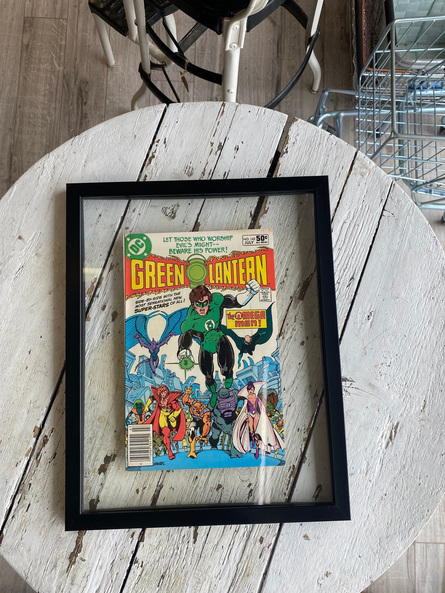 Vintage Framed Comic