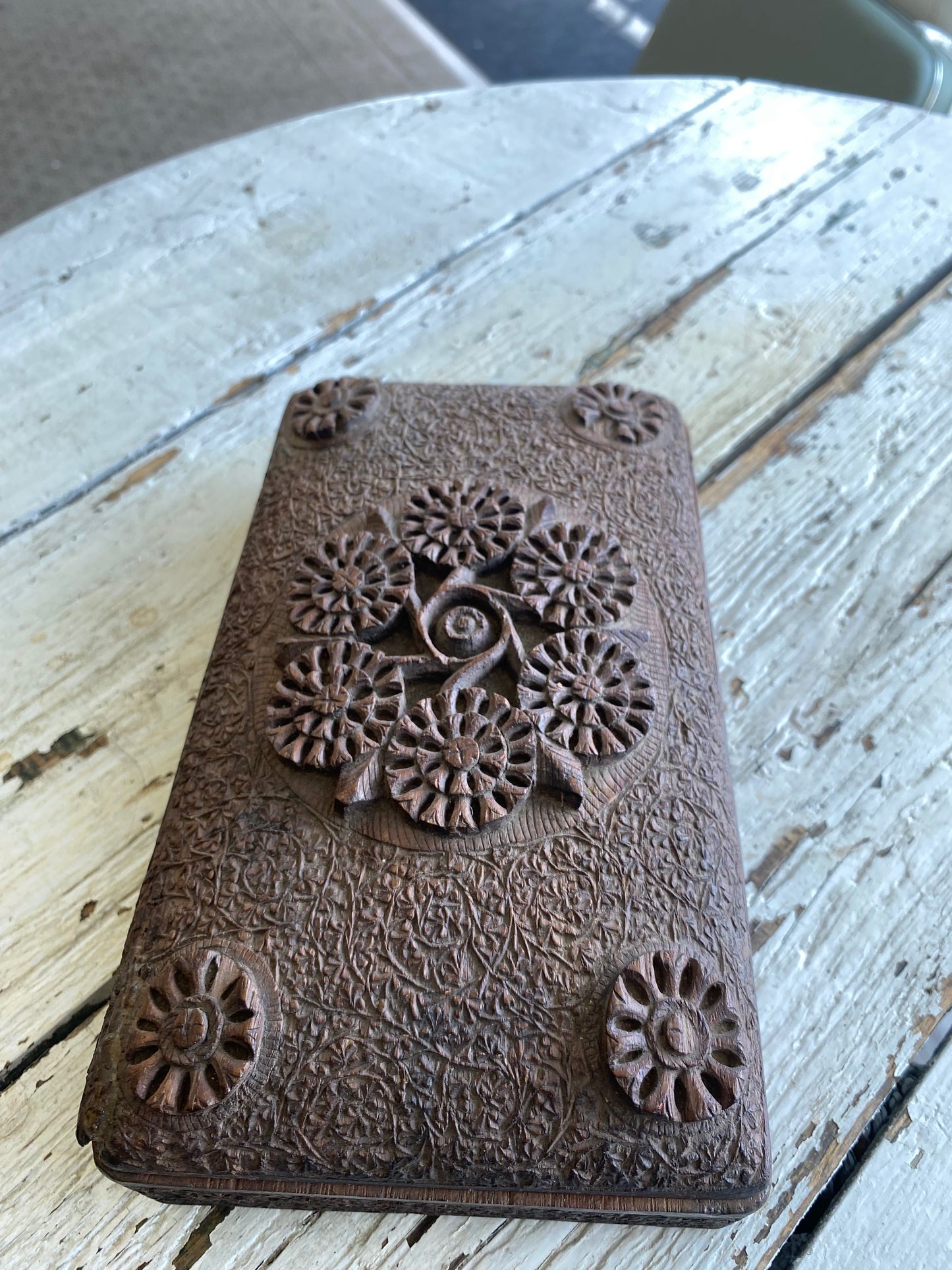detailed wooden box
