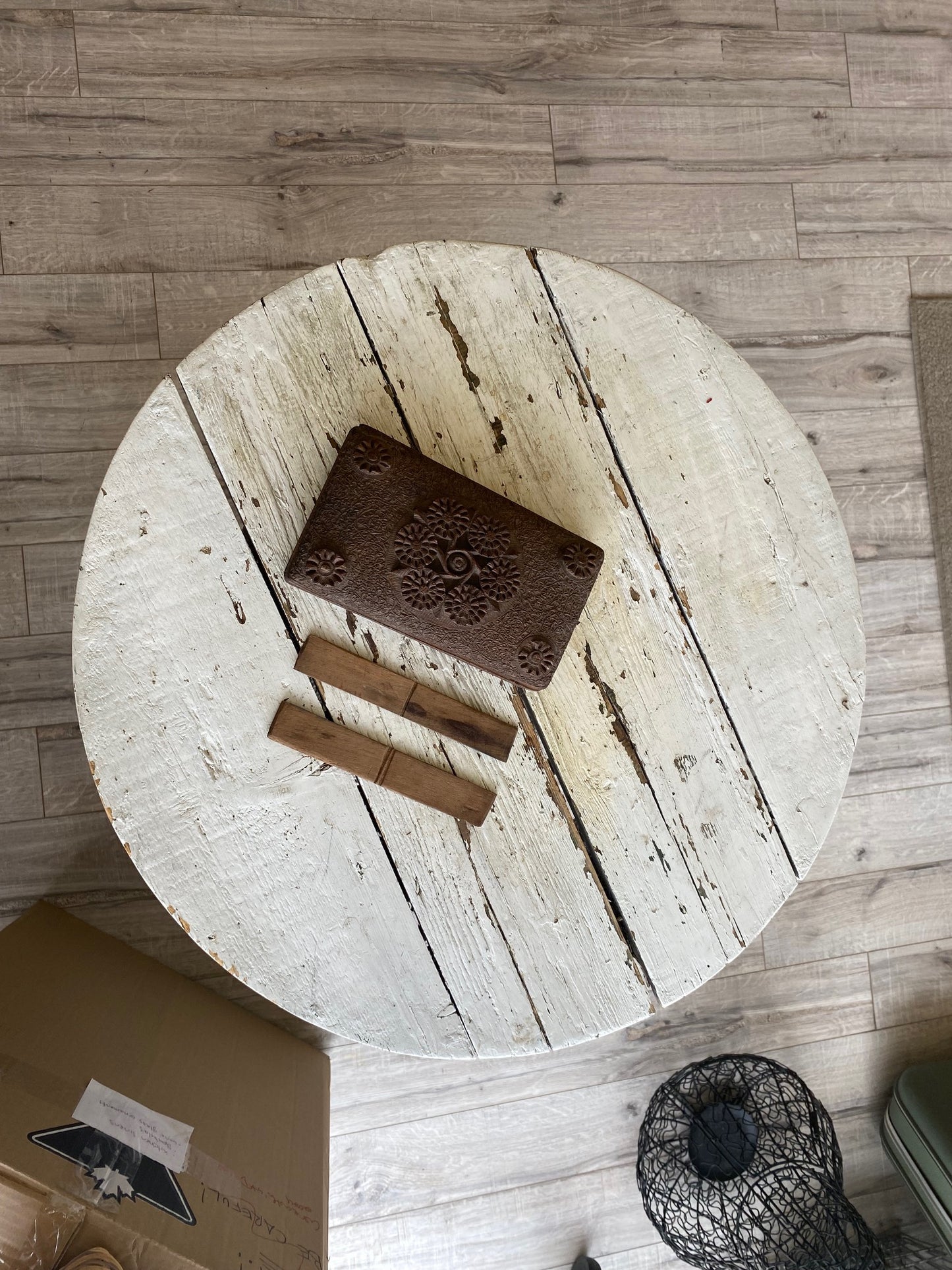 detailed wooden box