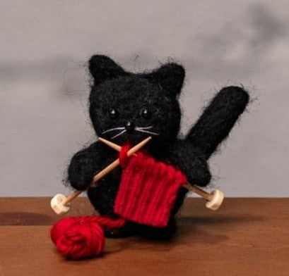 Knitting Kitty Diy Kit
