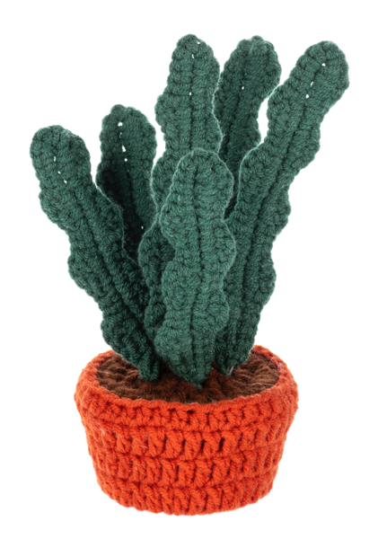 Crochet Succulent Plant Figurine
