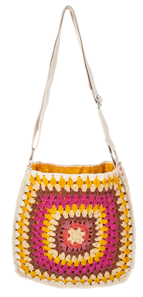 Crochet Granny Square Purse
