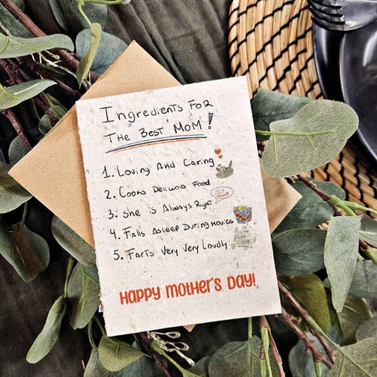 Ingredients for the Best Mom | Mother's Day Card