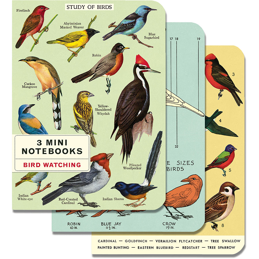 Bird Watching 3 Mini Notebook