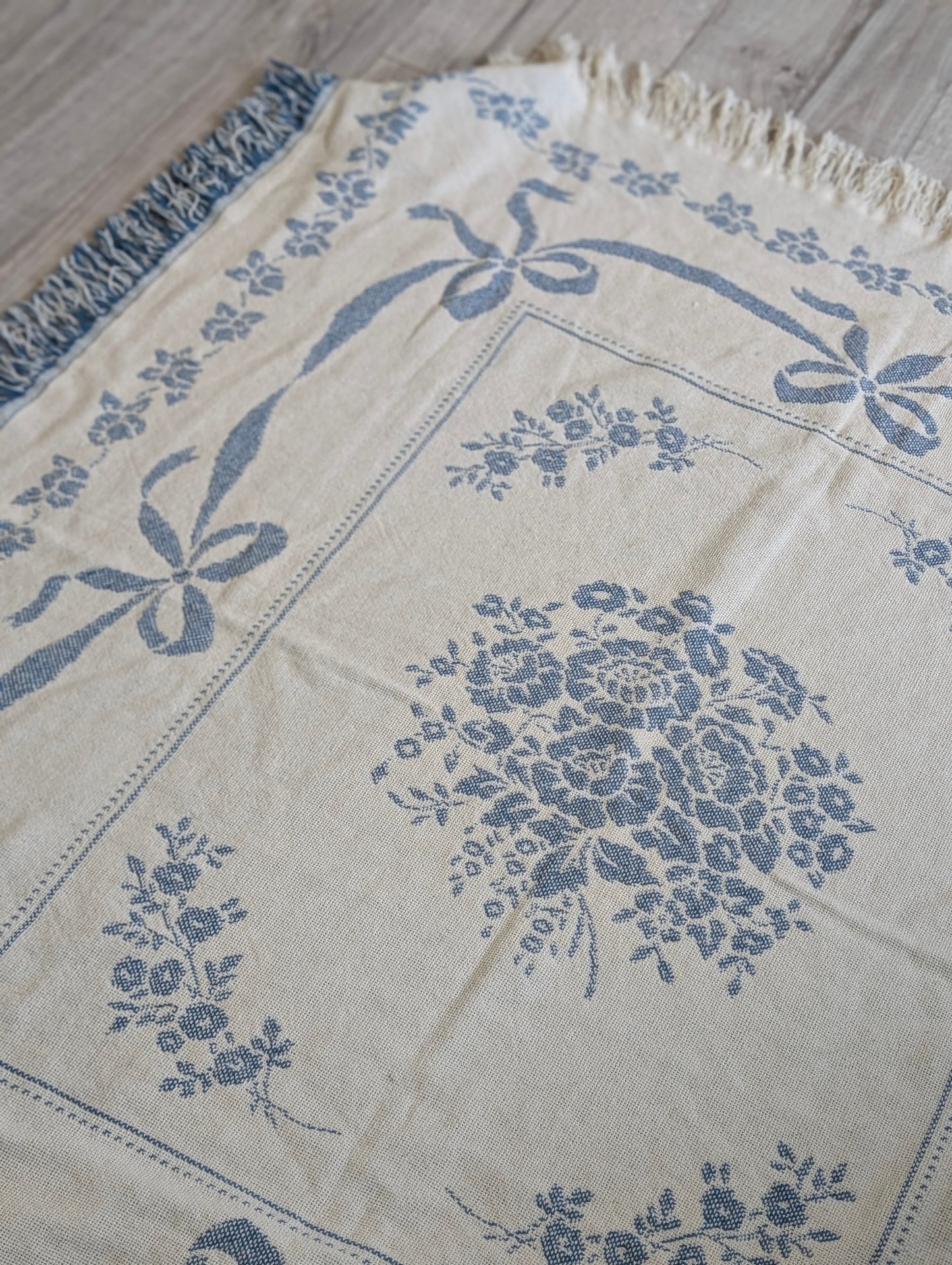 Blue ribbon blanket