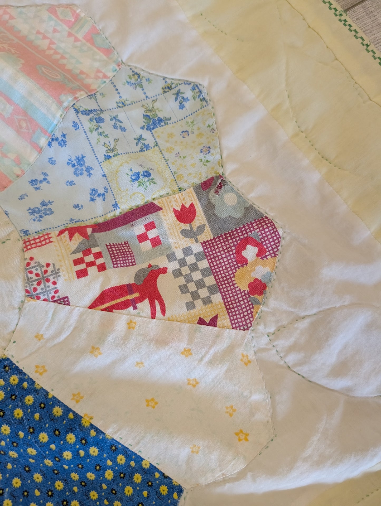 Vintage Dresden Quilt